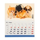 Календарь моно на пружине «Домашние любимцы» 20×24 см