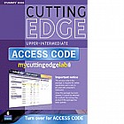CD-ROM. Cutting Edge Upper Intermediate New Edition Coursebook/CD-Rom/MyLab Access Card Pack