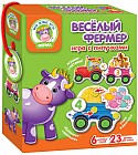 Настольная игра с липучками «Веселый фермер»