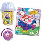 Мягкий магнитный пазл «Смешарики - Нюша», 20 элементов