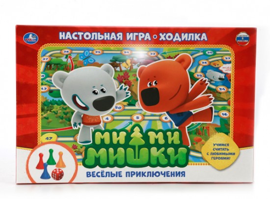 Настольная игра-ходилка «Ми-ми-мишки»