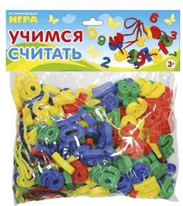 Конструктор-шнуровка «Учимся считать»