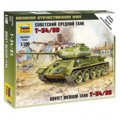 Модель для сборки «Советский средний танк Т-34/85»