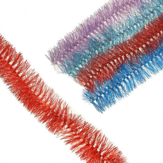 Мишура «Пушистая», цвет в ассортименте (200×4,5 см)