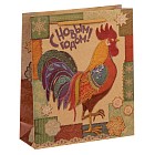 Пакет вертикальный крафт «Новогоднее шитье» (23×0,2×27 см)