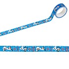 Декоративная клейкая лента «Счастья!», (1,5 см х10 м)