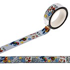 Голографическая клейкая лента «Веселого Нового года!», (1,5 см х10 м)