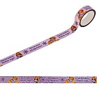 Голографическая клейкая лента «Счастливого Нового года! Рапунцель», (1,5 см х10 м)