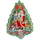 Плакат «Дед Мороз с помощниками» (39×54 см)