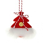 Мягкая ёлочная игрушка «Пушистая ёлочка», 8 см