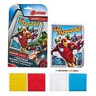 Мозаика стикерная - открытка «Ты лучший» Мстители, стразы