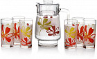 Набор для напитков Pop Flowers (графин, 6 стаканов)