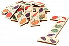 Домино деревянное «Овощи»