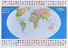 Карта мира для детей National Geographic