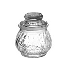 Банка для сыпучих продуктов 150 мл «Рея» 9х8 см, уплотнитель на крышке