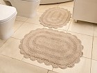 Набор ковриков для ванной «Modalin» Diana (кружевной, 50x80, 45x60 см)