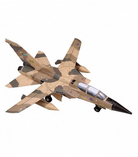 Сборная модель из картона «Истребитель Tornado (песочный)»