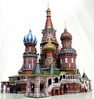Сборная модель из картона «Собор Василия Блаженного»