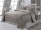 Покрывало «Belfort» (2-спальное, жаккард, размер 250x270, 2 наволочки 50х70+5 см), цвет медный