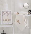 Набор махровых полотенец «Karna» Elegance (хлопок, размер 50х90, 70х140)