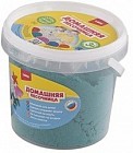Морской песок для лепки и моделирования (1 кг), цвет изумрудный