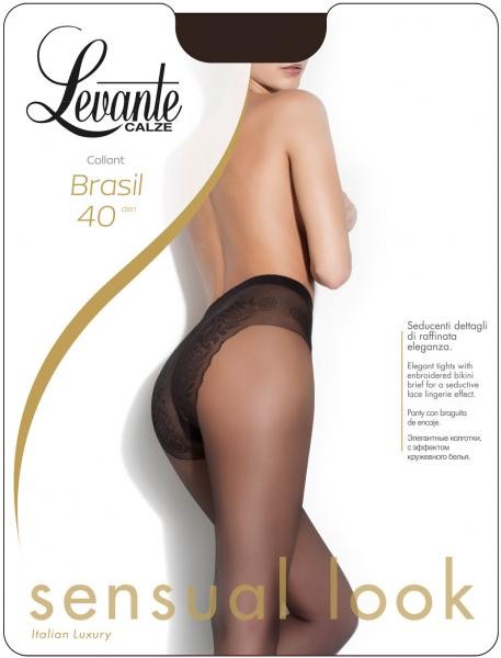 Колготки женские «BRASIL» (nero, 40 DEN) | Levante