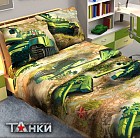 Комплект постельного белья «Танки»
