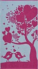 Полотенце махровое пестротканое «Love Tree»