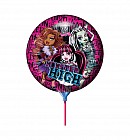 Мини-шар фольгированный «Monster high»