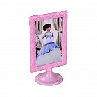 Рамка для фото «Ажур» (10х15 см), розовый