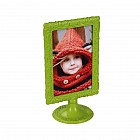 Рамка для фото «Ажур» (10х15 см), зеленый