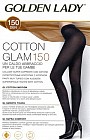 Колготки с хлопком «COTTON GLAM» (nero, 150 DEN)