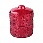 Конфетница «Каприз», 2 яруса, цвет красный