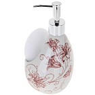 Дозатор для моющего средства с губкой «Тонкий узор» (500 мл)