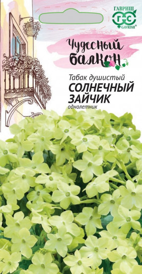 Семена. Табак крылатый Солнечный Зайчик», 0,1 г