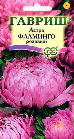 Семена. Астра «Фламинго розовый», 0,3 г