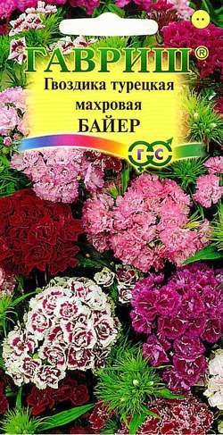 Семена. Гвоздика турецкая «Байер», 0,2 г