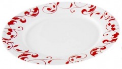 Тарелка обеденная Jazzy Pure Red
