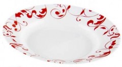Тарелка глубокая Jazzy Pure Red