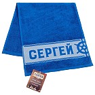 Полотенце махровое «Сергей», 30х70 см
