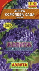 Семена. Астра «Королева сада» синяя, 0,2 г