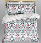 Комплект постельного белья «Райский сад» (арт. 703/1, 2-спальный, сатин, 2 наволочки 70х70, 2 наволочки 50х70)