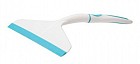Водосгон «Софтэль» (17 см), белый/бирюзовый