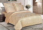 Комплект постельного белья «Нежные чувства» (арт. 3-17, 2-спальный, сатин-жаккард, 2 наволочки 70х70, 2 наволочки 50х70)