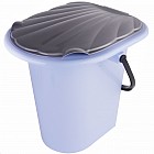 Ведро-туалет (18 л), синий