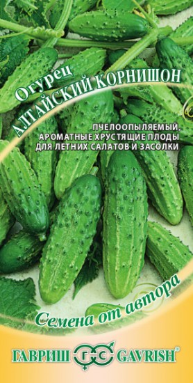 Семена. Огурец «Алтайский корнишон», 0,5 г