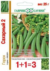 Семена. Горох «Сахарный 2», 25 г
