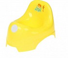 Горшок детский, цвет желтый