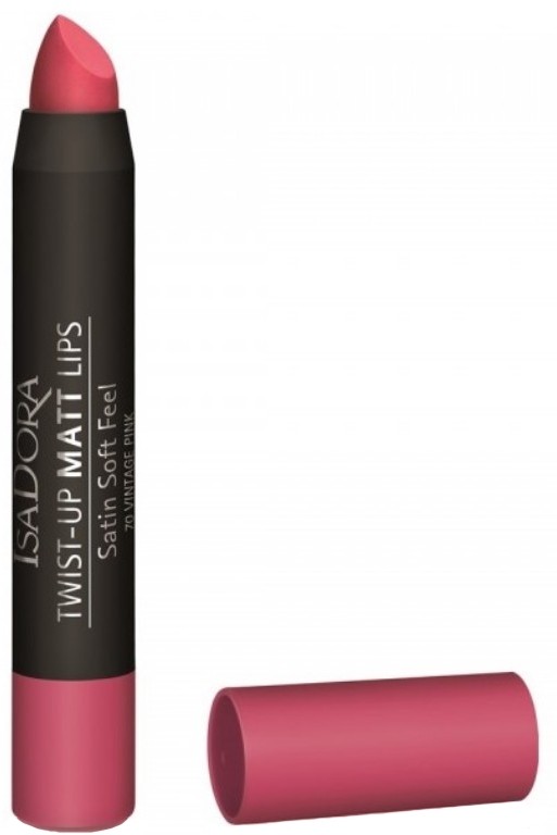 Помада для губ «Twist-up Matt Lips», тон 70 Vintage Pink | IsaDora