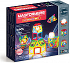 Магнитный конструктор «Neon Led set»